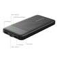 10000mAh 2A Output & Dual USB Power Bank